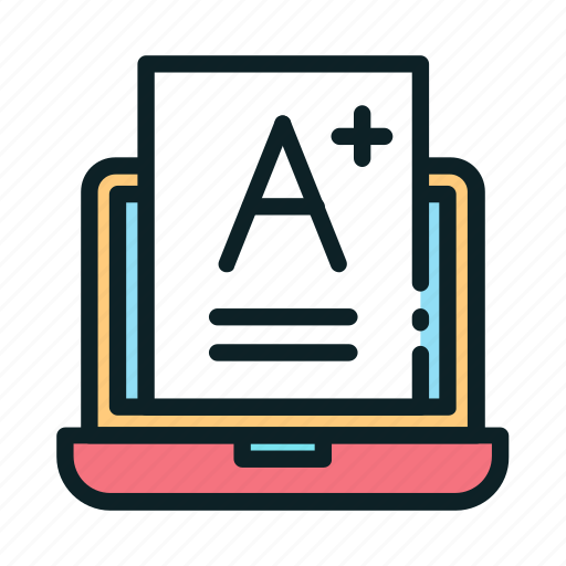 Education, online, score, test icon - Download on Iconfinder
