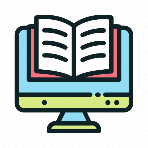 Ebook, education, online, reading icon - Download on Iconfinder