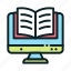 ebook, education, online, reading 