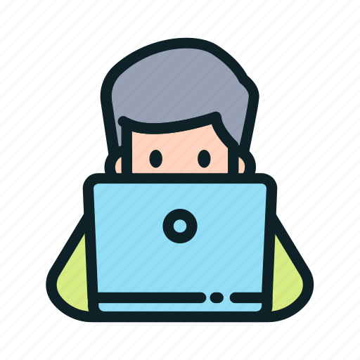 Education, laptop, online, student icon - Download on Iconfinder