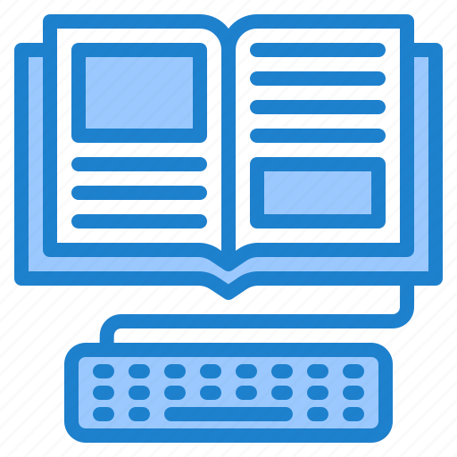 Book, ebook, education, keyboard, learning icon - Download on Iconfinder
