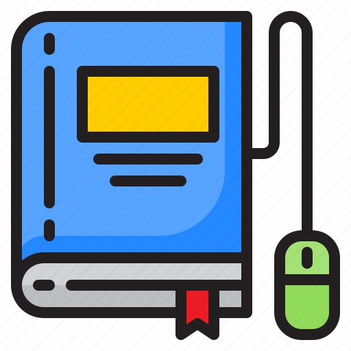 Book, ebook, education, learning, mouse icon - Download on Iconfinder