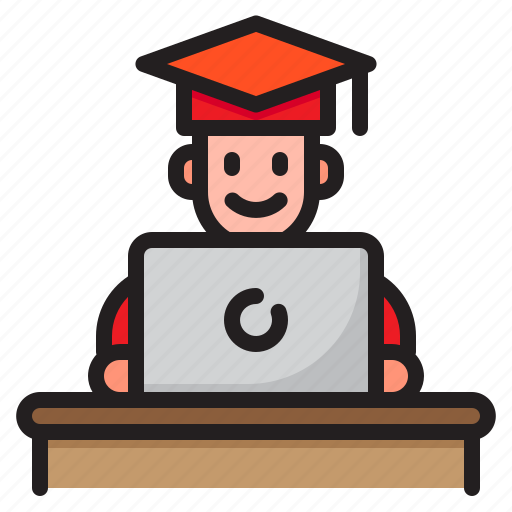 Degree, education, learn, learning, online icon - Download on Iconfinder