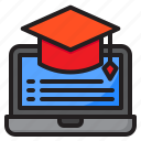 degree, ebook, laptop, learning, online