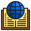 ebook, globe, learning, online, world 
