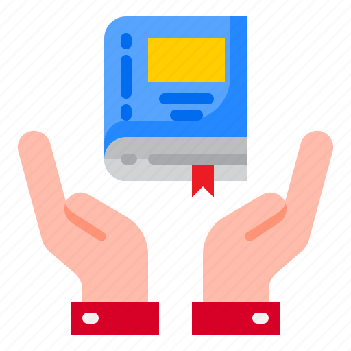 Book, ebook, hand, learning, online icon - Download on Iconfinder