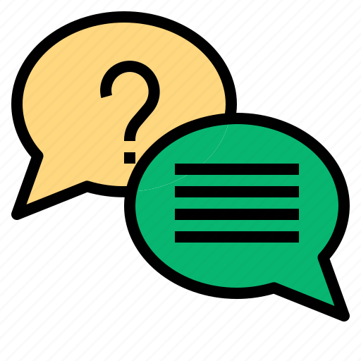Answer, question, communication icon - Download on Iconfinder