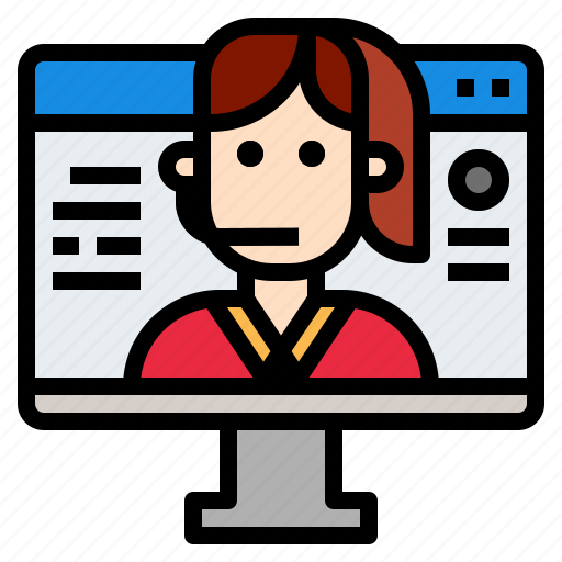 Consultation, education, online icon - Download on Iconfinder