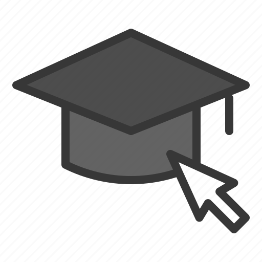 Course, e learning, graduation cap, learning, syllabus icon - Download on Iconfinder