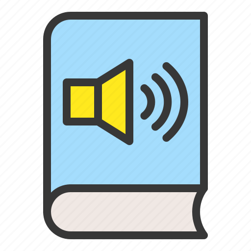 Audio, book, e learning, learning, sound icon - Download on Iconfinder