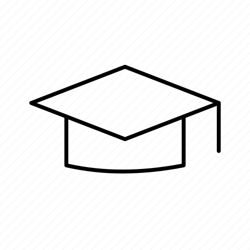Mortarboard, education, academy, cap icon - Download on Iconfinder