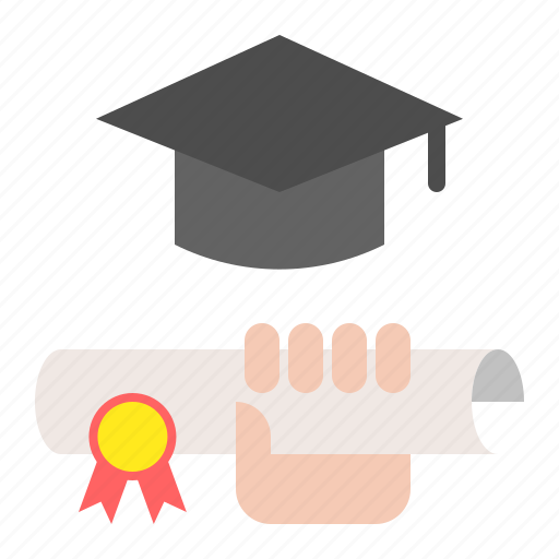 Certificate, diploma, e learning, graduation cap, learning icon - Download on Iconfinder