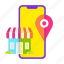 ecommerce, location, mobile shop, online shopping, shop, shopping, smartphone 