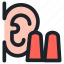 ear, body, part, human, plug, protection, plugs, noise
