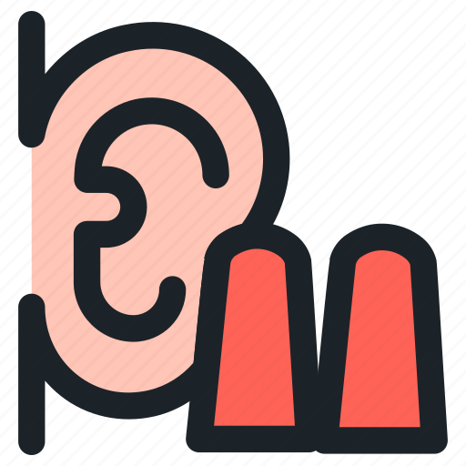 Ear, body, part, human, plug, protection, plugs icon - Download on Iconfinder