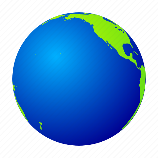 Earth, planet, globe, north, america, pacific, ocean icon - Download on Iconfinder