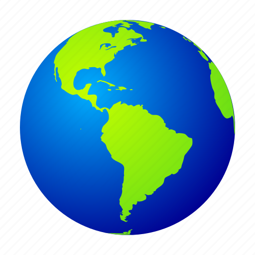Earth, planet, globe, north, south, america, antarctica icon - Download on Iconfinder