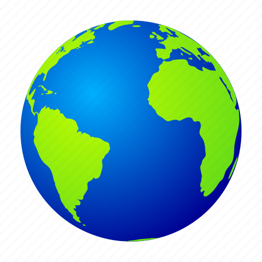 Earth, planet, globe, atlantic, africa, america, antarctica icon - Download on Iconfinder