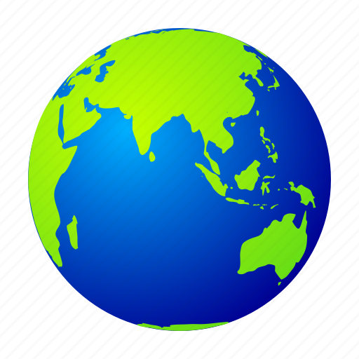 Earth, planet, globe, australia, asia, indian, ocean icon - Download on Iconfinder