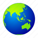earth, planet, globe, australia, asia, indian, mainland