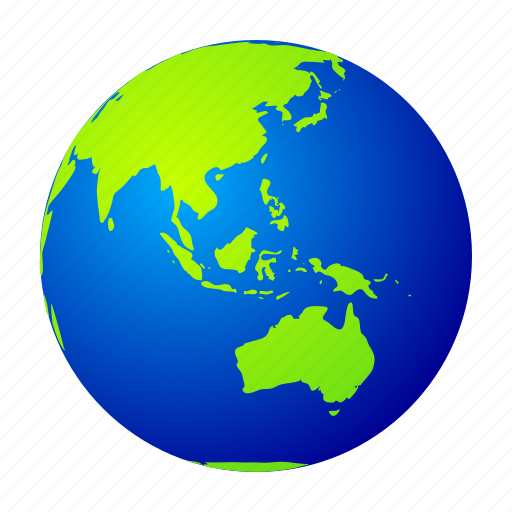 Earth, planet, globe, australia, asia, island, mainland icon - Download on Iconfinder