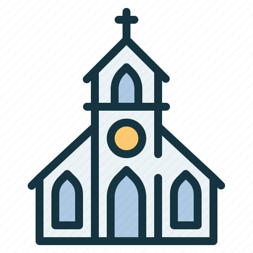 Building, catholic, christian, church icon - Download on Iconfinder