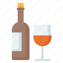 alcohole, bottle, drink, glass, wine