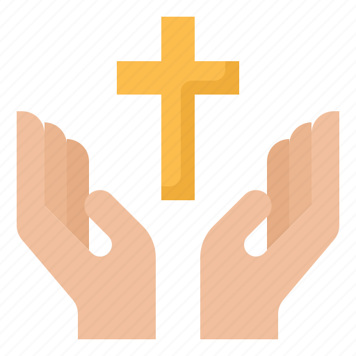 Christ, cross, easter, pray icon - Download on Iconfinder
