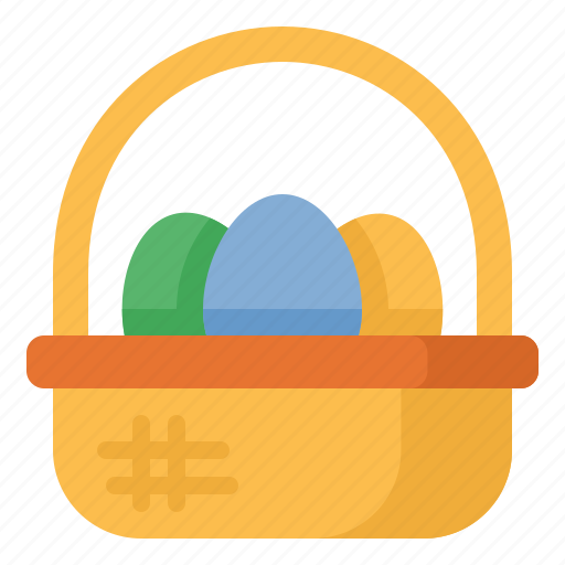 Basket, easter, egg icon - Download on Iconfinder