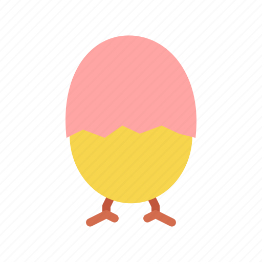Chicken, easter, egg, shell icon - Download on Iconfinder