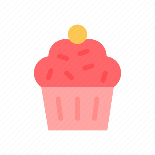 Cake, icecream, muffin, pastry, hygge icon - Download on Iconfinder