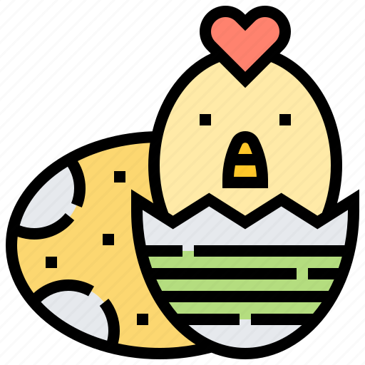 Animal, chick, chicken, easter, egg icon - Download on Iconfinder