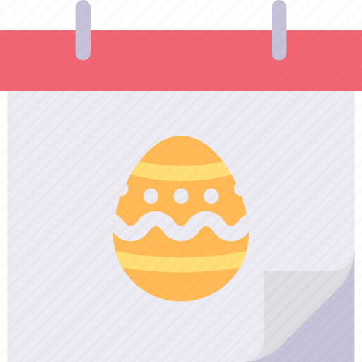 Appointment, calendar, date, easter, egg, reminder icon - Download on Iconfinder