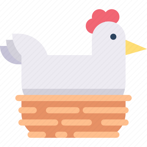 Animal, basket, chicken, wildlife icon - Download on Iconfinder