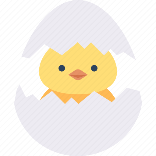 Animal, chick, cracked, egg, wildlife icon - Download on Iconfinder