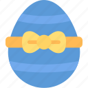bow, decor, decoration, easter, egg, ribbon 