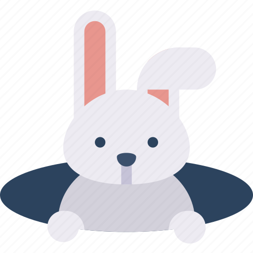 Animal, bunny, hole, rabbit, wildlife icon - Download on Iconfinder