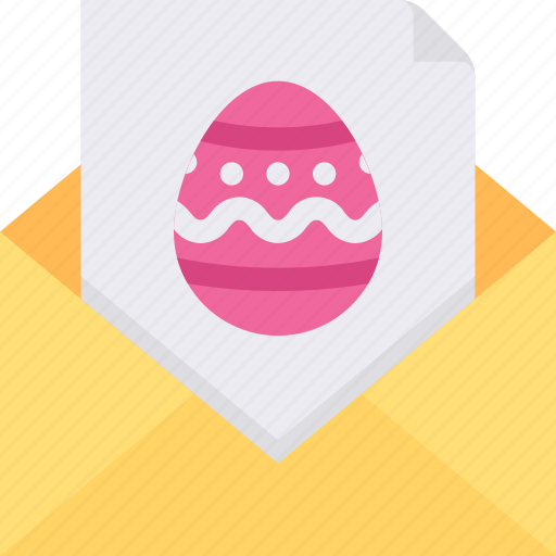 Easter, egg, email, invitation, mail, message icon - Download on Iconfinder