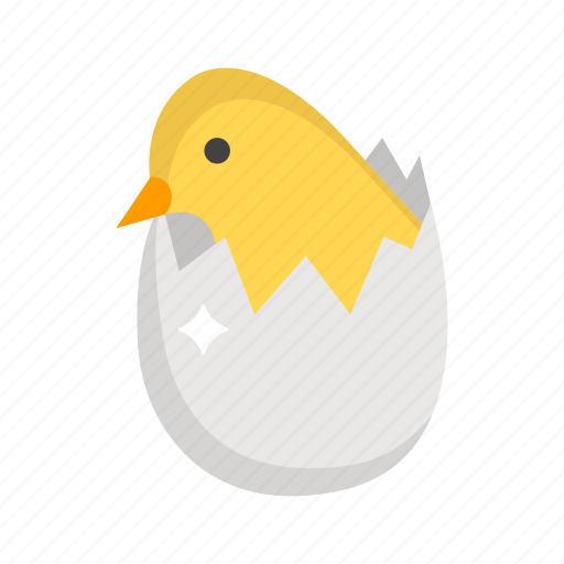 Animal birth, chick birth, chick hatched, egg hatch, eggshell icon - Download on Iconfinder