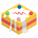 anniversary cake, birthday cake, cream cake, dessert, easter cake