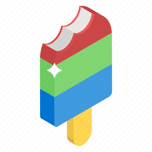 Freeze pop, ice cream, ice pop, popsicle, popsicle bite icon - Download on Iconfinder