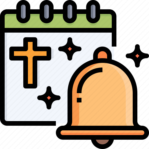 Calendar, bell, easter, day, holiday, celebration icon - Download on Iconfinder