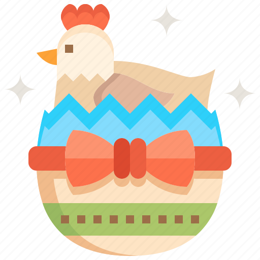 Hatch, chick, spring, egg, animals icon - Download on Iconfinder