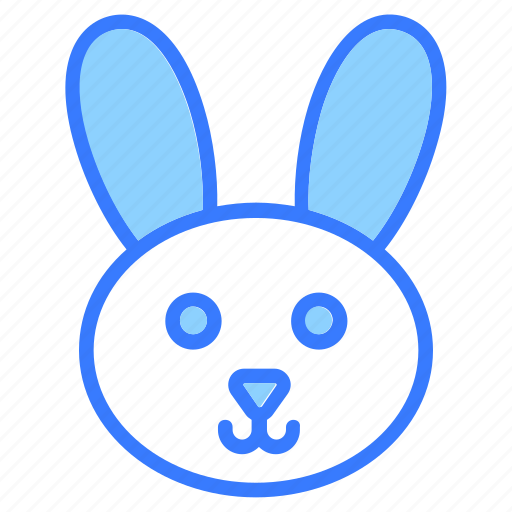 Rabbit, bunny, easter, animal, cute, face icon - Download on Iconfinder