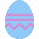 zigzag, decoration, egg, holiday, easter