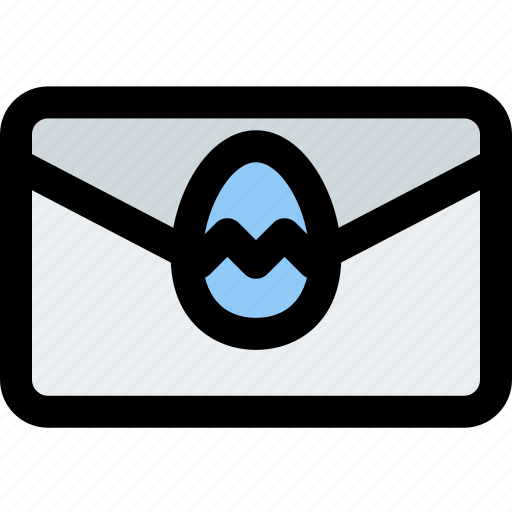 Envelope, easter, holiday, message icon - Download on Iconfinder