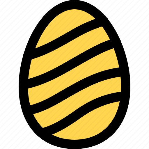 Wave, decoration, egg, holiday, easter icon - Download on Iconfinder