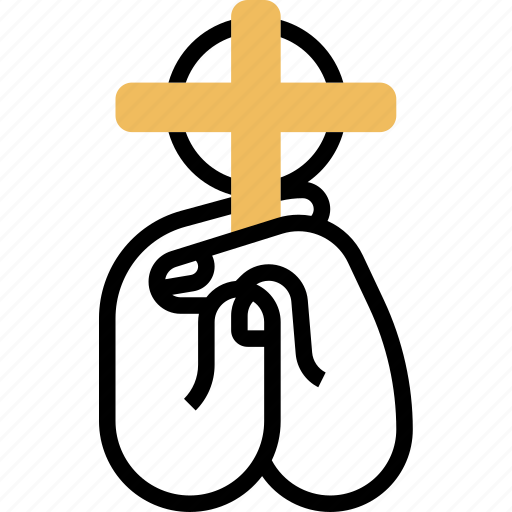 Pray, christian, faith, spiritual, religious icon - Download on Iconfinder