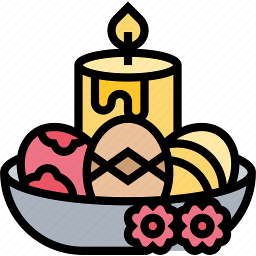 Candle, easter, celebration, festive, decoration icon - Download on Iconfinder
