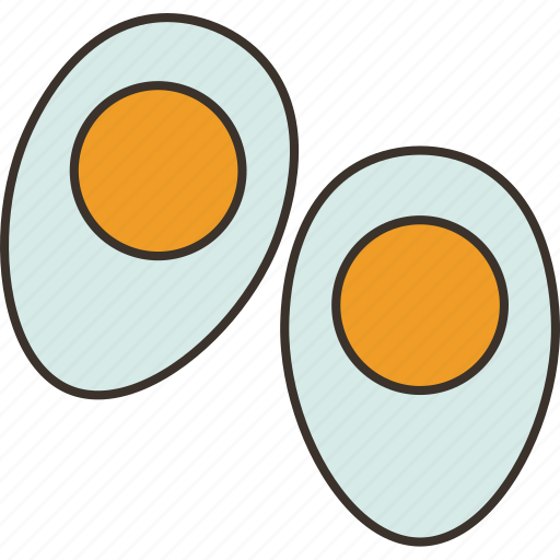 Egg, boiled, food, ingredient, nutrition icon - Download on Iconfinder